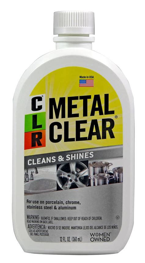 metal cleaner in red box|Amazon.com: CLR Metal Clear, Cleans and Shines .